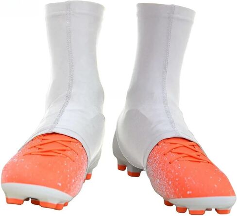 Senvitate Cleat Covers, Spats Football Cleat Covers, Football Cleat Spats, Cleat Sleeves for Soccer, Lacrosse, Baseball & Softball Youth Adults, Keeps Cleats Tied Turf Pellets Out in Kuwait