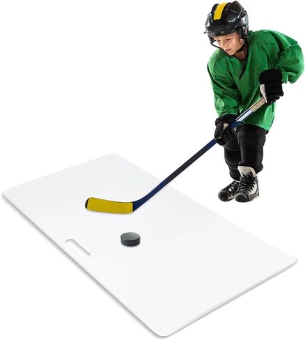 Deekin Hockey Shooting Board Pucks Shooting Pad Heavy Duty Ice Hockey Shooting Training Aid with Handle for Kids Adults Puck Shooting in Kuwait