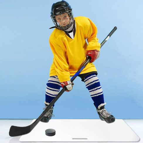 Deekin Hockey Shooting Board Pucks Shooting Pad Heavy Duty Ice Hockey Shooting Training Aid with Handle for Kids Adults Puck Shooting in Kuwait