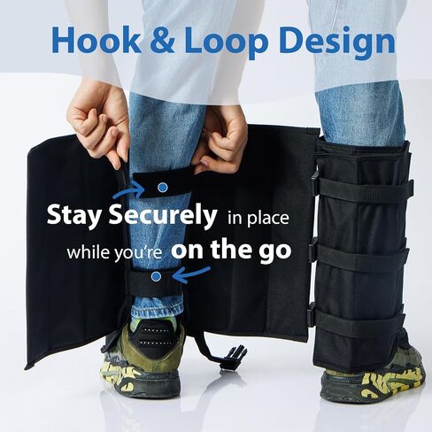 ThrillSafe Snake Gaiters for Men, Waterproof Snake Guards for Legs, Snake Bite Protection for Lower Legs, Snake Proof Gaiters with Adjustable Size, Snake Chaps for Hunting, Hiking, Farm Working in Saudi Arabia