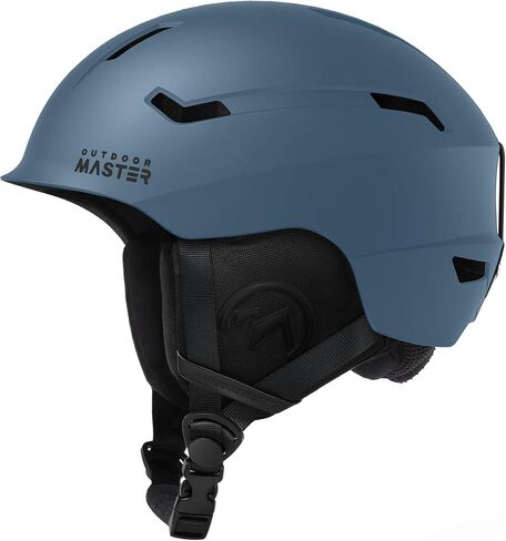 OutdoorMaster Deer Ski Helmet,Snowboard Helmet for Adults - Durable PC Shell, Protective EPS Foam & 12 Cooling Vents -Snow Helmets for Men, Women & Youth in Kuwait