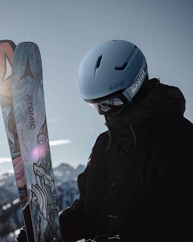 OutdoorMaster Deer Ski Helmet,Snowboard Helmet for Adults - Durable PC Shell, Protective EPS Foam & 12 Cooling Vents -Snow Helmets for Men, Women & Youth in Kuwait