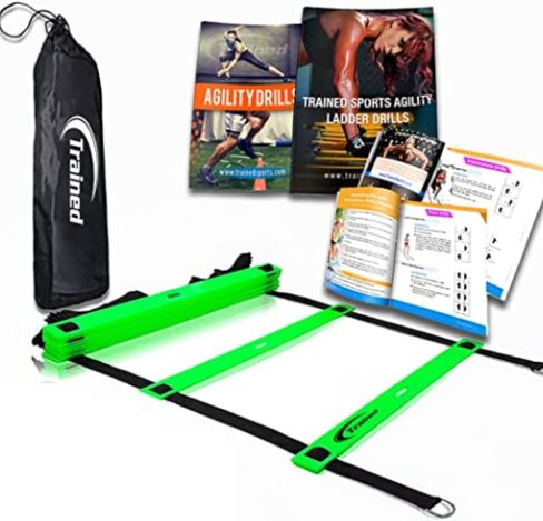 Agility Ladder 20ft, 2 Agility Drills eBook & Carry Case in Kuwait