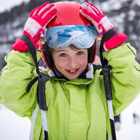 6 قطع من غطاء نظارات التزلج الواقي على الجليد وغطاء لنظارات التزلج على الجليد وغطاء عدسة نظارات التزلج هدايا لمحبي التزلج وتخزين السفر والثلج، وحماية العدسات من الغبار والخدش in Kuwait