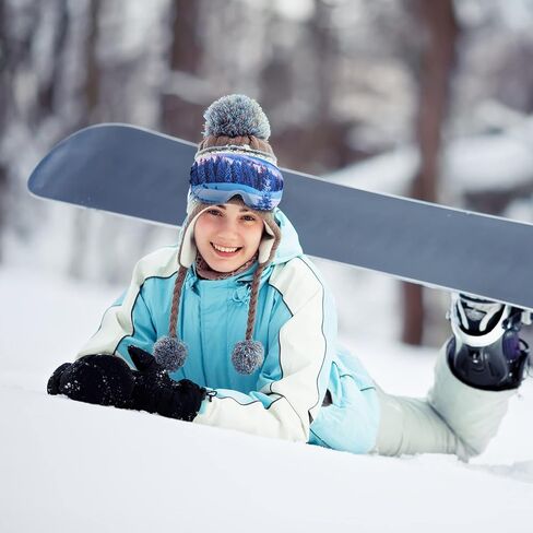 6 قطع من غطاء نظارات التزلج الواقي على الجليد وغطاء لنظارات التزلج على الجليد وغطاء عدسة نظارات التزلج هدايا لمحبي التزلج وتخزين السفر والثلج، وحماية العدسات من الغبار والخدش in Kuwait