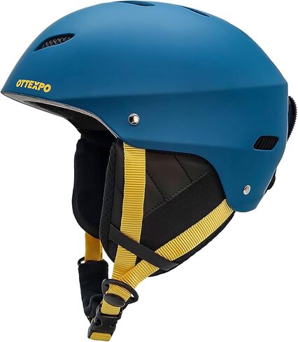 خوذة تزلج OTTEXPO للبالغين، هيكل صلب ABS واقي مقاوم للصدمات مع رغوة EPS، خوذة التزلج على الجليد للرجال والنساء والشباب in Kuwait