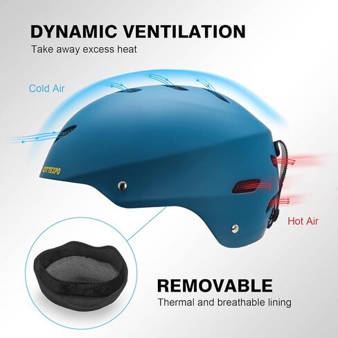 خوذة تزلج OTTEXPO للبالغين، هيكل صلب ABS واقي مقاوم للصدمات مع رغوة EPS، خوذة التزلج على الجليد للرجال والنساء والشباب in Kuwait