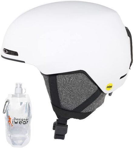 خوذة التزلج على الجليد Oakley MOD1 MIPS للرجال والنساء + حزمة مع زجاجة مياه قابلة للطي من Designer iWear مع حلقة تسلق in Kuwait