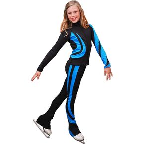 ChloeNoel Swirls Figure Skating Jacket J26