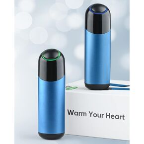 2-Pack Rechargeable Hand Warmers - 𝟯𝟔𝟎° 𝐒𝐔𝐑𝐑𝐎𝐔𝐍𝐃 Electric Heater, 4000mAh*2Packs, Heat Therapy Great for Anyone You Cared About of Women and Men