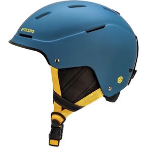 خوذة تزلج على الجليد من OTTEXPO للبالغين، هيكل ABS واقي مع رغوة EPS، فتحة تهوية قابلة للتعديل، خوذة رياضية للرجال والنساء والشباب in Kuwait