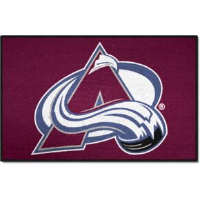FANMATS - 10616 NHL Colorado Avalanche Nylon Face Hockey Puck Rug, 27" diameter in Kuwait