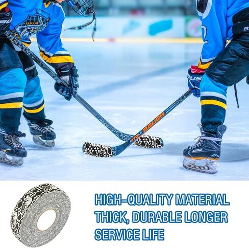 Worutuk 1Pieces Premium Grip Tape Hockey Tape Sticks Anti-Slip Waterproof Wrapper Easy to Stretch and Tear for Ice Hockey, Skiing… in Kuwait