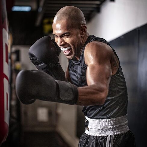 OPRO Bronze Level Adult and Youth Sports Mouthguard with Case and Fitting Device, Kids Gum Shield for UFC, MMA, Boxing, BJJ and Other Combat Sports (UFC Red, Youth) in Kuwait