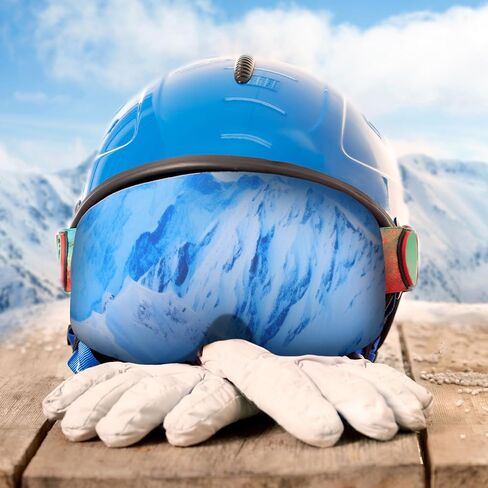 8 قطع من غطاء نظارات التزلج على الجليد من كوبكيم، غطاء واقي للنظارات مضاد للخدش والغبار وغطاء نظارات التزلج للرجال والنساء ونظارات التزلج وحماية العدسات ومستلزمات السفر in Kuwait