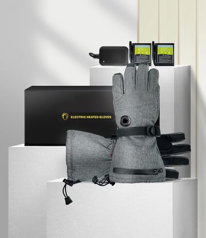 قفازات دافئة لموسم رائحة للرجال والنساء، قفازات شتوية تعمل بالبطارية للأنشطة الخارجية، ركوب الدراجات، المشي لمسافات طويلة، الصيد، صيد الأسماك، تخفيف مرض رينود in Kuwait