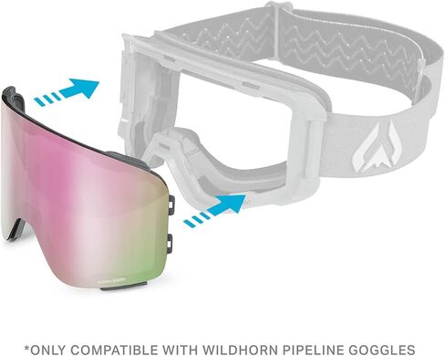 عدسات بديلة لنظارات التزلج من WildHorn Outfitters للبالغين من الجنسين in Kuwait