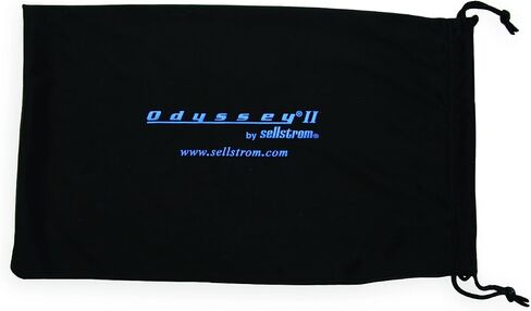 Sellstrom Protective Eyewear Micro-Fiber Bag For Odyssey II Eye Goggles with Drawstring, Black, S79905 (Pack of 2) in Kuwait