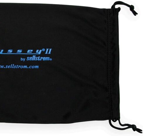Sellstrom Protective Eyewear Micro-Fiber Bag For Odyssey II Eye Goggles with Drawstring, Black, S79905 (Pack of 2) in Kuwait