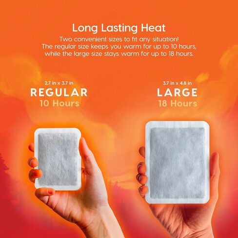 IRIS USA Large 60 Individual Packs Disposable Hand Warmers in Saudi Arabia