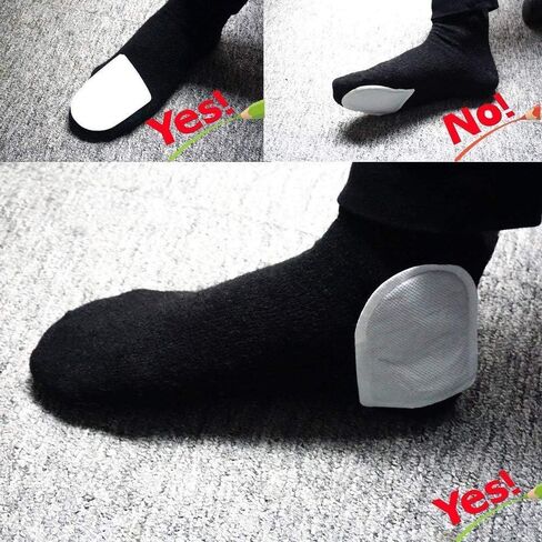 WORLD-BIO Toe Warmers Adhesive 10/20/30/40 Pairs - Long Lasting Safe Natural Odorless Air Activated Warmers Up to 8 Hours of Heat - Heated Insoles Toe Foot Warmers Keep Foot Warm in Chill Winter in Kuwait