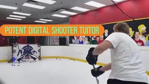 مدرس إطلاق النار الرقمي القوي للهوكي - أهداف الأهداف المضيئة للشبكة w. لوحة النتائج/مؤقت العد التنازلي - تدريب على التسديد على الجليد - تشغيل/إيقاف الجليد - مساعد تدريب الهوكي النهائي للقناصين in Kuwait