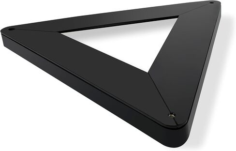 LAJIAOZ Hockey Extreme Triangle Passer Rebounder معدات تدريب الهوكي شديدة التحمل لتدريب لاعب الهوكي على الجليد، والأرض الجافة تعمل على تحسين مهارات التمرير والتصويب وفتحات التمرير مقاس 26 بوصة in Kuwait