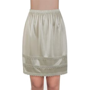 NonaTawka Half Slip Dress For Women Satin Skirt Under Dress Anti-static Half Slip Comfortable & Lightweight Half Slip Skirt… in Kuwait