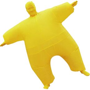 IHGYT Inflatable Masquerade Costume Full body suit Air Blow up Costumes Jumpsuit Suit