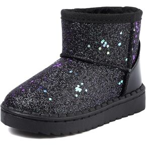 Girls Boots, Bunny Kid Boots Warm Winter Sequin Waterpoof Outdoor Snow Boots (Toddler/Little Kids) in Saudi Arabia
