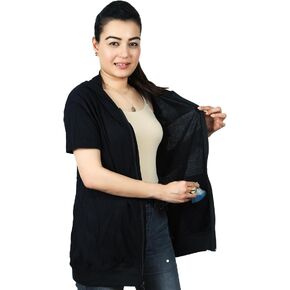 Inspired Comforts Mastectomy Recovery Hoodie with Drain Pockets