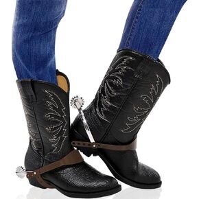 Amscan Adult Cowboy Spurs, Brown, 2 Pcs. in Kuwait
