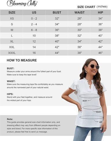 Blooming Jelly Womens Dressy Casual Tops Ruffle Short Sleeve V Neck Shirts Elegant Business Work Blouse in Kuwait