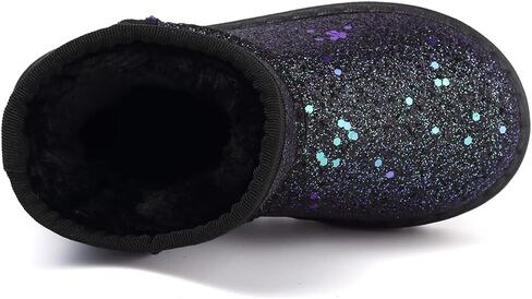 Girls Boots, Bunny Kid Boots Warm Winter Sequin Waterpoof Outdoor Snow Boots (Toddler/Little Kids) in Saudi Arabia