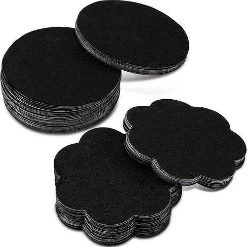 SATINIOR 40 Pairs Disposable Nipple Breast Covers Adhesive Breast Pasties Petal Bra Pasties for Women in Kuwait