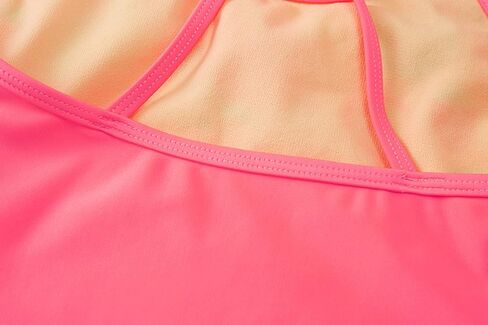 ملابس سباحة تانكيني للفتيات مكونة من قطعتين بدلة سباحة بعامل حماية من الأشعة فوق البنفسجية 50+ ملابس سباحة رياضية هالتر للأطفال in Kuwait