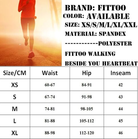 FITTOO Women's Yoga Capris Leggings Pockets Workout Pants in Kuwait