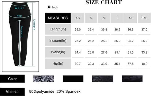Wjustforu Women's Leggings High Waist Tummy Control Yoga Pants with Pockets Non See-Through Workout Running Pants in Kuwait