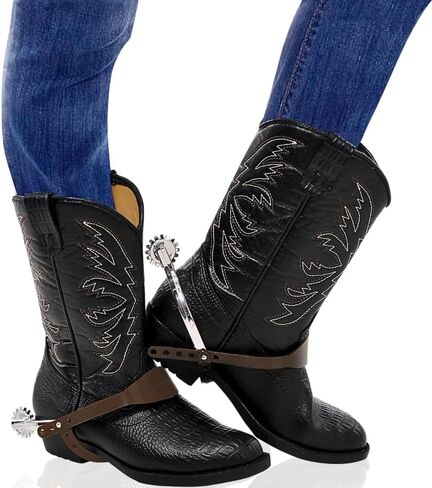 Amscan Adult Cowboy Spurs, Brown, 2 Pcs. in Saudi Arabia