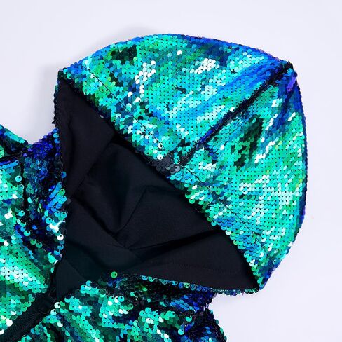 Cilucu Kids Jackets Girls Boys Flip Sequin Zipper Coat Jacket for Toddler Girls Birthday Outerwear Clothes in Kuwait