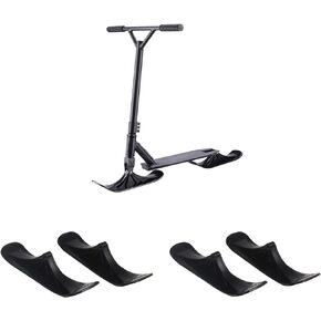 Snow Sled Ski Scooter Conversion Kit Snow Sledge Board Set for Scooter 2 Pairs in Saudi Arabia