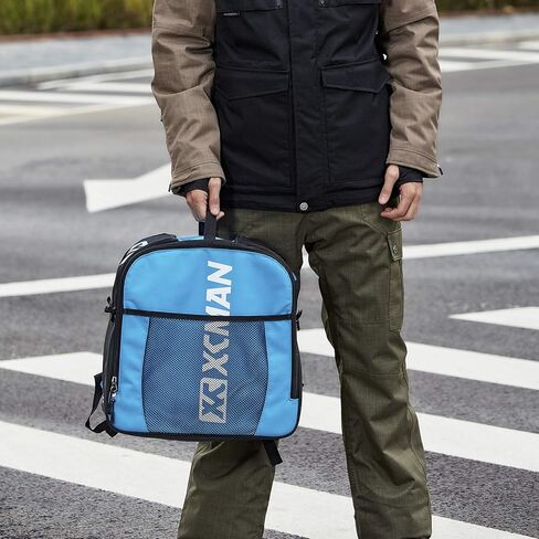 اكس سي مان شنطة احذية التزلج على الجليد، ممتازة للسفر مع جزء خارجي وجزء سفلي مقاوم للماء - 30 لتر in Kuwait