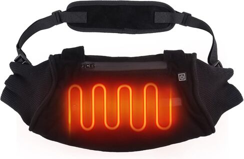 FlyfreeU Heated Hand Muff, Portable USB Electric Heating Hand Warmer Pouch for Winter Outdoor Hunting Camping Sport Golf Hike Football, Heated Waist Pouch with 3 Heating Levels. (Without Battery) in Kuwait