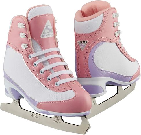 Jackson Ultima Softec Vista ST3200 ST3201 Figure Ice Skates for Women and Girls/Black, Navy, White Bundle with Guardog Skate Guards Jackson Skate Bag JL350 in Kuwait
