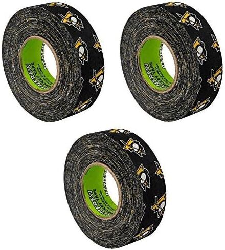 Renfrew 3 Pack NHL Team Hockey Stick Blade Shaft Bat Sports Tape - 1" x 20 Yards in Saudi Arabia