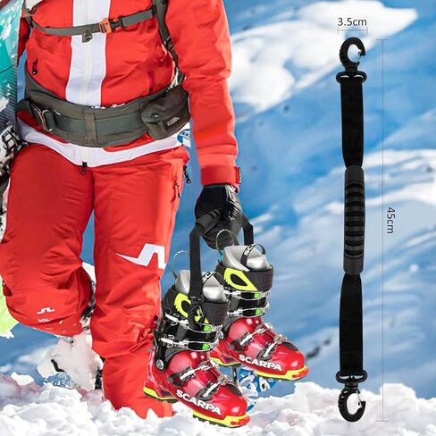 أشرطة حمل أحذية التزلج والأحذية من تاشيبا، سلسلة تزلج دوارة للتزلج والتزلج على الجليد والتزلج على الجليد in Kuwait