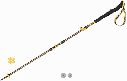 Grivel Trail Vario - Pair, 105 cm, Yellow in Kuwait