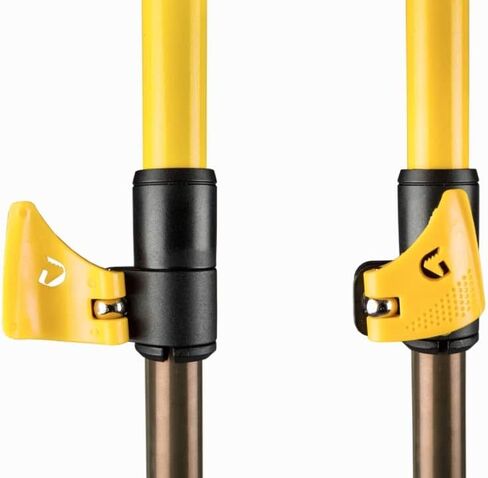 Grivel Trail Vario - Pair, 105 cm, Yellow in Kuwait