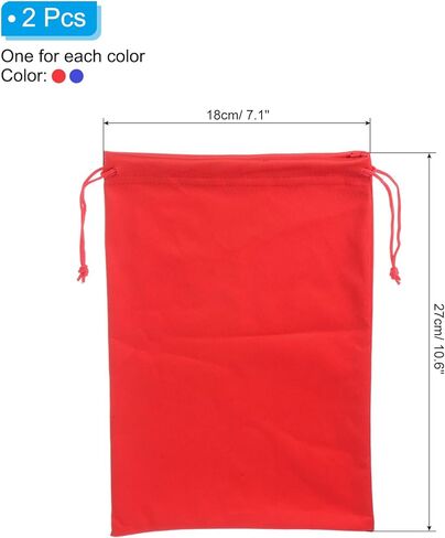 حقيبة نظارات التزلج من PATIKIL مصنوعة من الألياف الدقيقة لنظارات الثلج وحقيبة تخزين ناعمة وحقيبة برباط in Kuwait