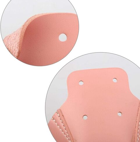 MIXCUT Toe Cap Guards Protectors, 1 Pair Roller Skate Toe Cap Guard Protectors Artificial PU Leather Professional Skate Toe Protective Cover Roller Skate Toe Guards Toe Caps for Roller Skate in Saudi Arabia